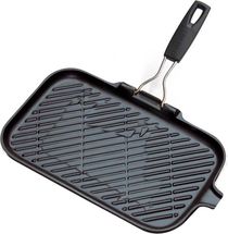 Le Creuset Griddle Pan Tradition Satin Black 36 x 25 cm