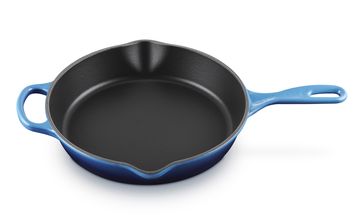 Le Creuset Frying Pan Signature Azure ø 26 cm - Enamelled non-stick coating