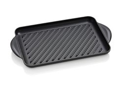 Le Creuset Griddle Plate Tradition Satin Black 32 x 21 cm
