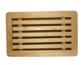 Cosy &amp; Trendy Bread Chopping Board Rubberwood with Tray 38.5x24 cm