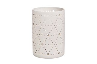 Cosy &amp; Trendy Candle Holder Hollow White Porcelain