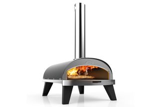 ZiiPa Pizza Oven Piana - Wood-fired - with Thermometer - Anthracite - for ø 30 cm pizzas