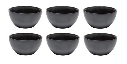 Studio Tavola Medium Bowl New Black ø 12 cm - Set of 6