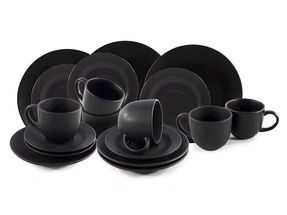 Studio Tavola 18-Piece Coffee/Tea Set Black Tie