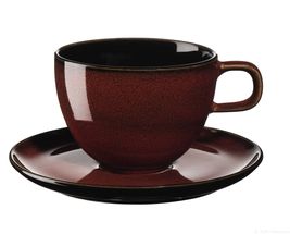 ASA Selection Coffee Cup and Saucer Kolibri Rusty Red 250 ml
