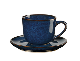 ASA Selection Espresso Cup and Saucer Saisons Midnight Blue 90 ml