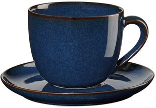 ASA Selection Cup and Saucer Saisons Midnight Blue 230 ml