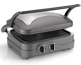 Cuisinart Contact grill (grill, BBQ &amp; panini) Style - GR47E - Grey