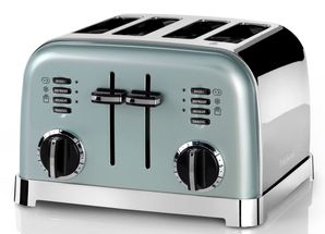 Cuisinart Toaster Style - CPT180GE - 4 slots - defrost function - 6 settings - Pistachio Green