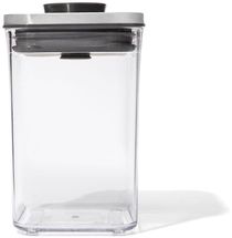 OXO Storage Jar POP Steel Square 1 Liter