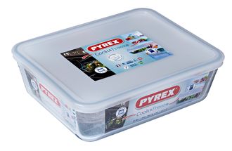 Pyrex Oven Dish - with lid - Cook &amp; Freeze - 25 x 19 x 8 cm / 2.6 Liter