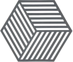 Zone Denmark Trivet Hexagon - Cool Grey - 16 x 14 cm