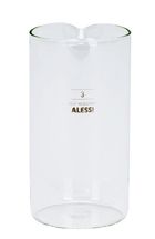 Alessi Spare Glass for Cafetiere 9094/3 &amp; MGPF-3