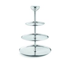 Georg Jensen Afternoon Tea Stand / Serving Tower Alfredo - 3 Layers
