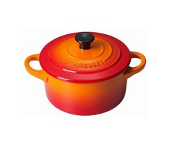 Le Creuset Serving Pan / Mini Casserole - Signature - Orange Red - ø 10 cm / 250 ml