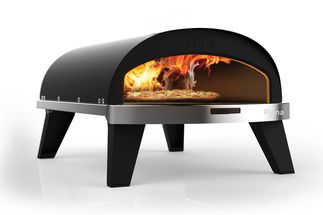 ZiiPa Pizza Oven Piana - Gas model - with Thermometer - Anthracite - for ø 30 cm pizzas