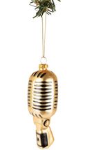 Nordic Light Christmas Bauble Microphone 14 cm