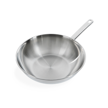 BK Wok Bright Stainless Steel - ø 28 cm - without non-stick coating