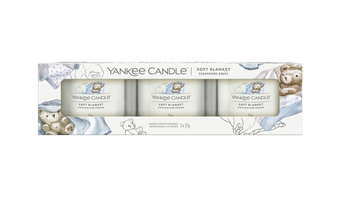 Yankee Candle Gift Set Soft Blanket - 3 Pieces