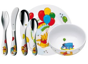 WMF Children's Cutlery Kids Disney Winnie the Pooh 6-Piece