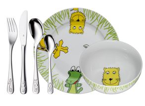 WMF 6-Piece Children's Cutlery Set Kids Safari