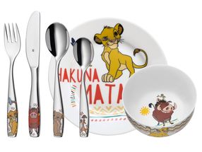 WMF 6-Piece Children's Cutlery Set Kids Disney Lion King