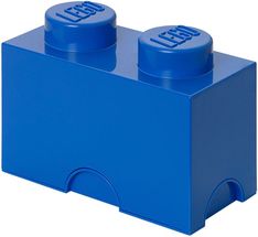 LEGO® Storage Box Blue 25x12.5x18 cm