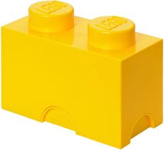 LEGO® Storage Box Yellow 25x12.5x18 cm