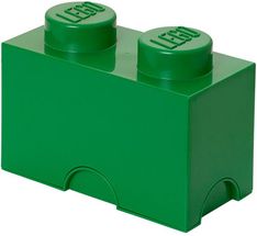 LEGO® Storage Box Green 25x12.5x18 cm