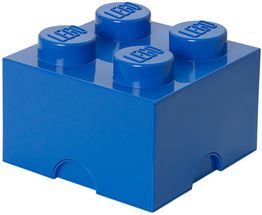 LEGO® Storage Box Blue 25x25x18 cm