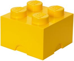 LEGO® Storage Box Yellow 25x25x18 cm