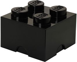 LEGO® Storage Box Black 25x25x18 cm