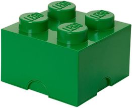 LEGO® Storage Box Green 25x25x18 cm