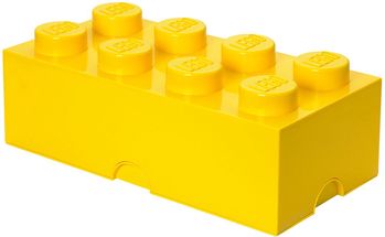 LEGO® Storage Box Yellow 50x25x18 cm