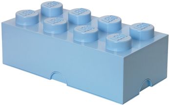 LEGO® Storage Box Light Blue 50x25x18 cm