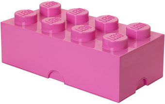 LEGO® Storage Box Pink 50x25x18 cm