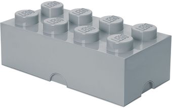 LEGO® Storage Box Grey 50x25x18 cm