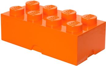 LEGO® Storage Box Orange 50x25x18 cm
