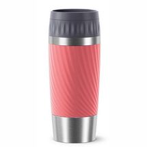 Emsa Travel Mug Travel Mug Easy Twist Coral - 360 ml