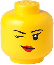 LEGO® Storage Box Head Wink Ø16x18.5 cm