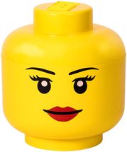 LEGO® Storage Box Head Girl Ø24x27.1 cm