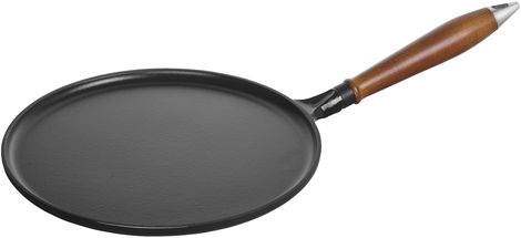 Staub Pancake Pan Black - ø 28 cm - enamelled non-stick coating