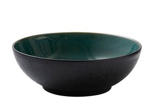 Bitz Deep Plate Black Dark Green ⌀ 24 cm