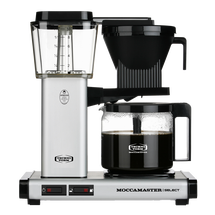 Moccamaster Coffee Machine KBG Select Matte - Silver - 1.25 liter