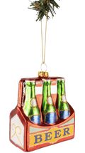 Nordic Light Christmas Bauble Six Pack Beer 11 cm