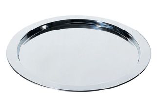 Alessi Tray 5001/32 Stainless Steel ø 32 cm - by Ettore Sottsass