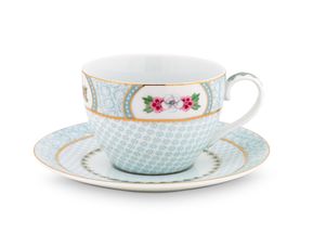 Pip Studio Cup and Saucer Blushing Birds White 280 ml