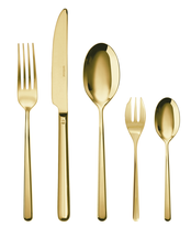 Sambonet Cutlery Set Linear Gold 30-Piece