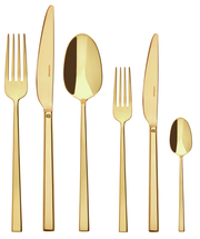 Sambonet Cutlery Set Rock Gold 36-Piece