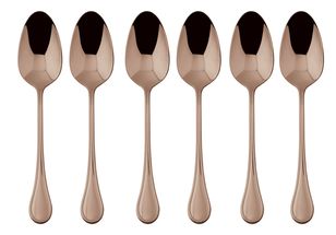 Sambonet Coffee Spoons Royal Copper 6 Pieces